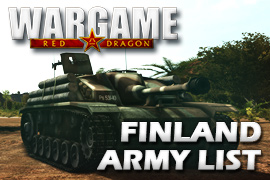 Double Nation Pack: REDS, The Full Army List (2/2) Finland